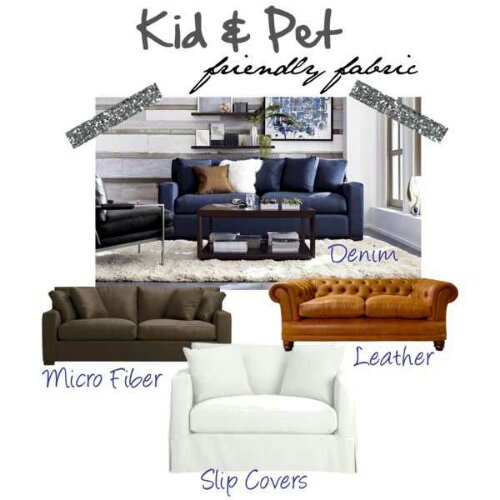 kid friendly couch